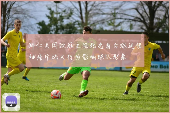 拜仁关闭欧冠主场死忠看台球迷领袖痛斥焰火行为影响球队形象